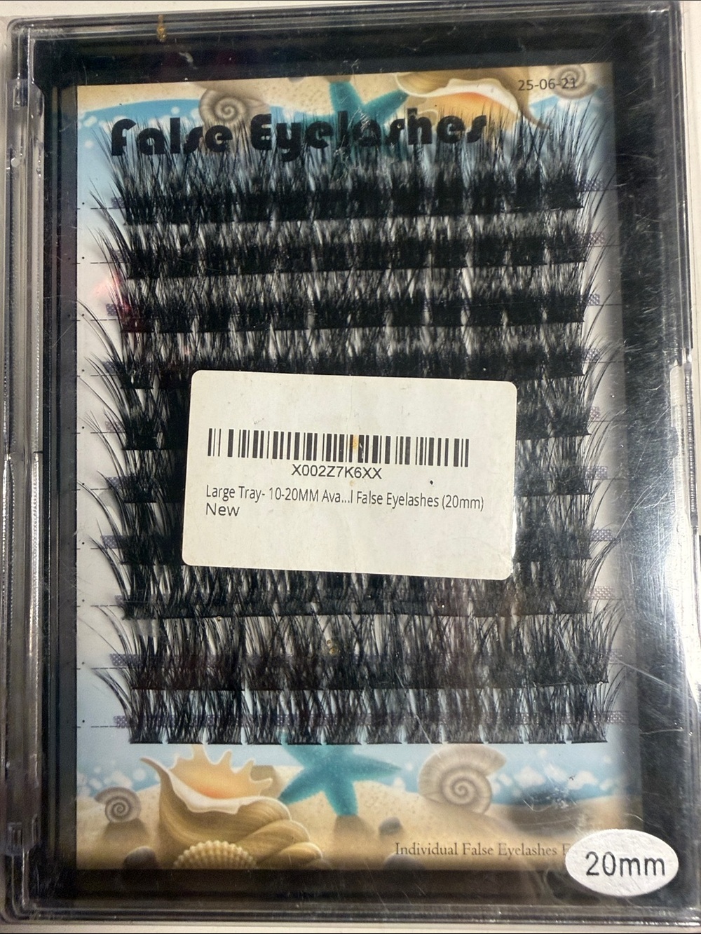 False Individual Eyelash Extensions Clusters - Black - Unbranded NWT